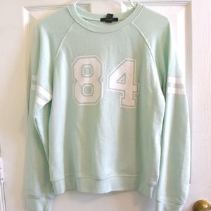 Forever 21 light green mint sweatshirt S